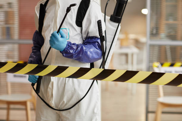 Professional Biohazard Cleanup technician working in Gayville, SD